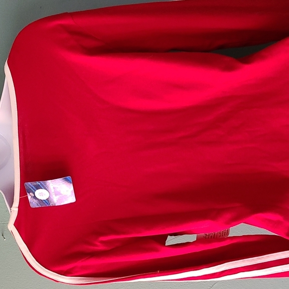 Adidas University of Nebraska Huskers Long Sleeve Cotton Shirt Size Small - Picture 4 of 7